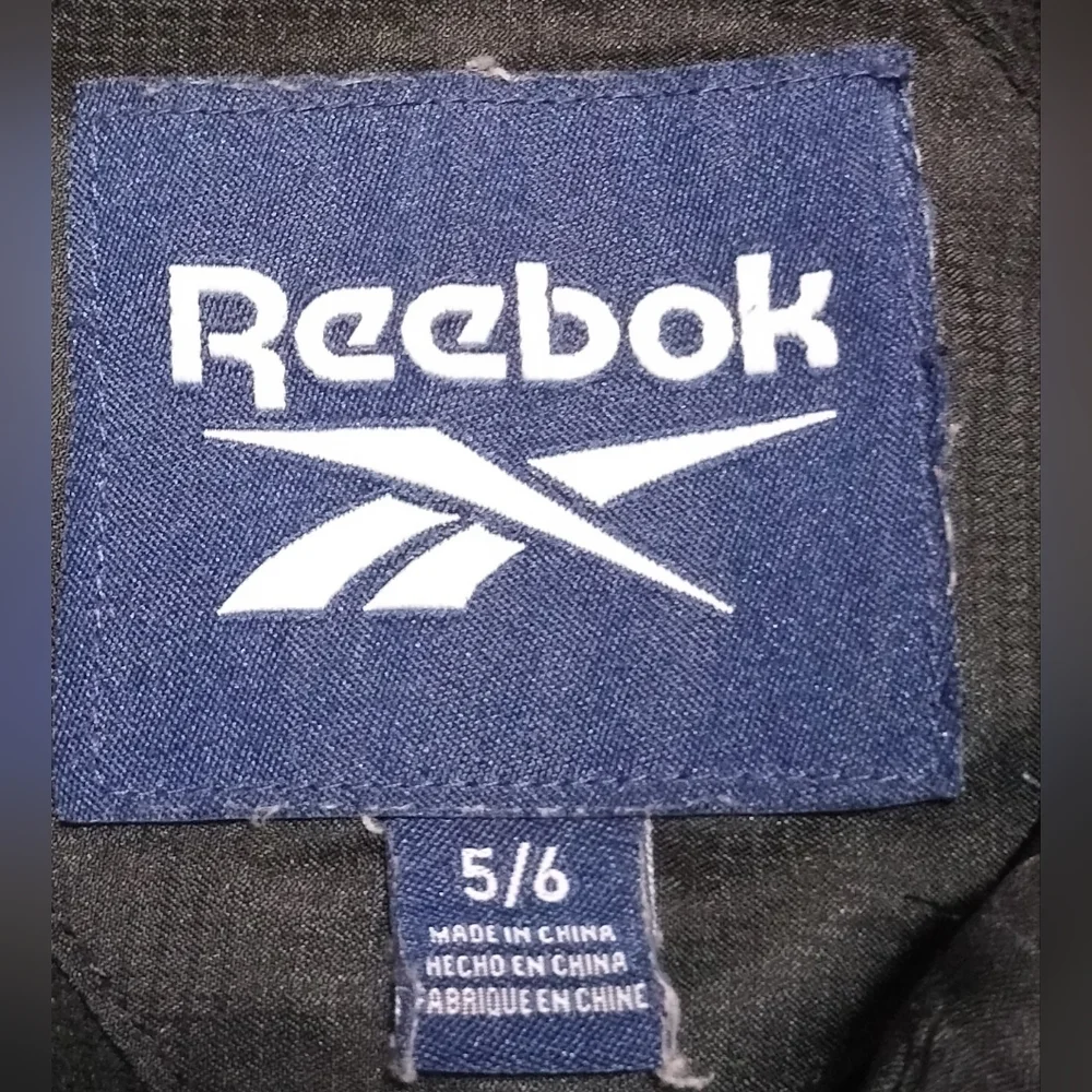 Reebok Kids Black Raincoat